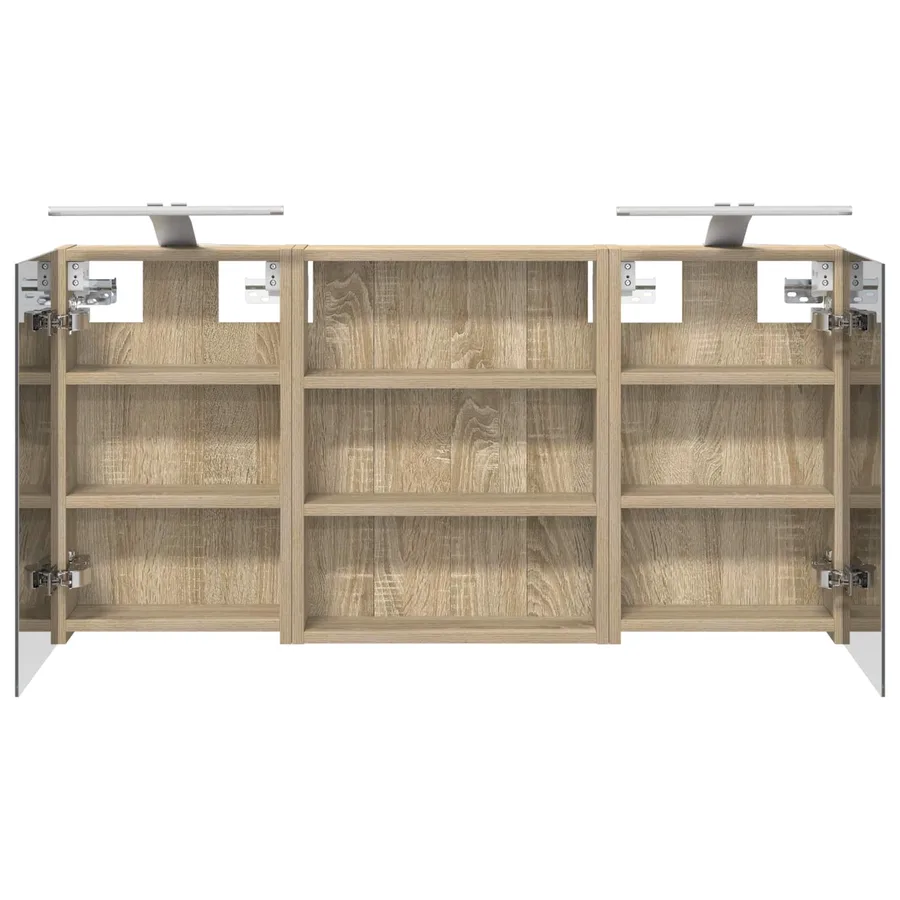 Ensemble de Meubles de Salle de Bain 3 pcs 100 x 10,5 x 50 cm - 7