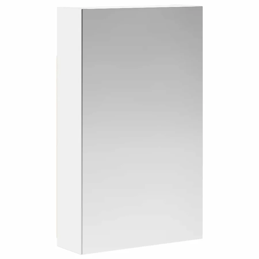 Armoire Miroir de Salle de Bain Blanc 30 x 10,5 x 50 cm - 2