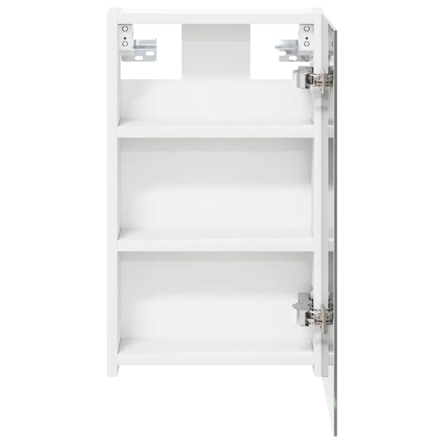 Armoire Miroir de Salle de Bain Blanc 30 x 10,5 x 50 cm - 6