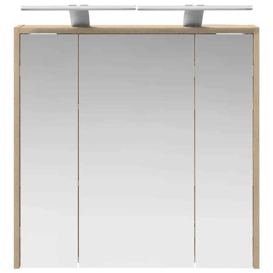 Armoire Miroir de Salle de Bain Chêne Sonoma - 6