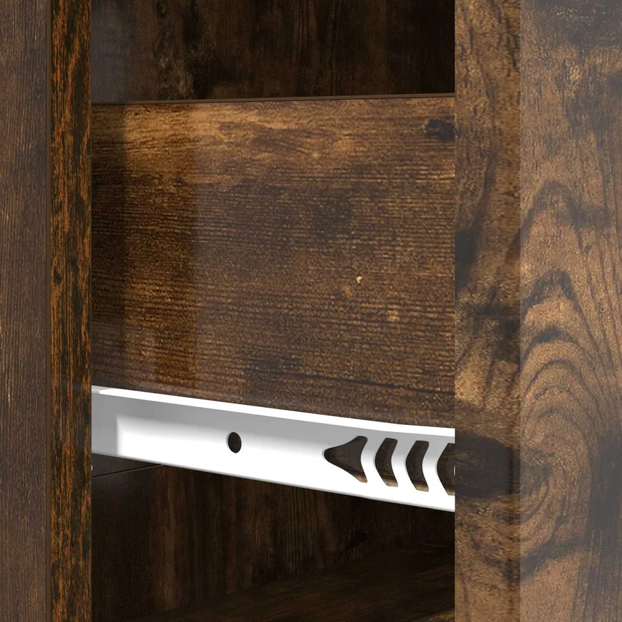 Armoire à tiroirs Chêne fumé 66 x 34,5 x 90 cm - 8