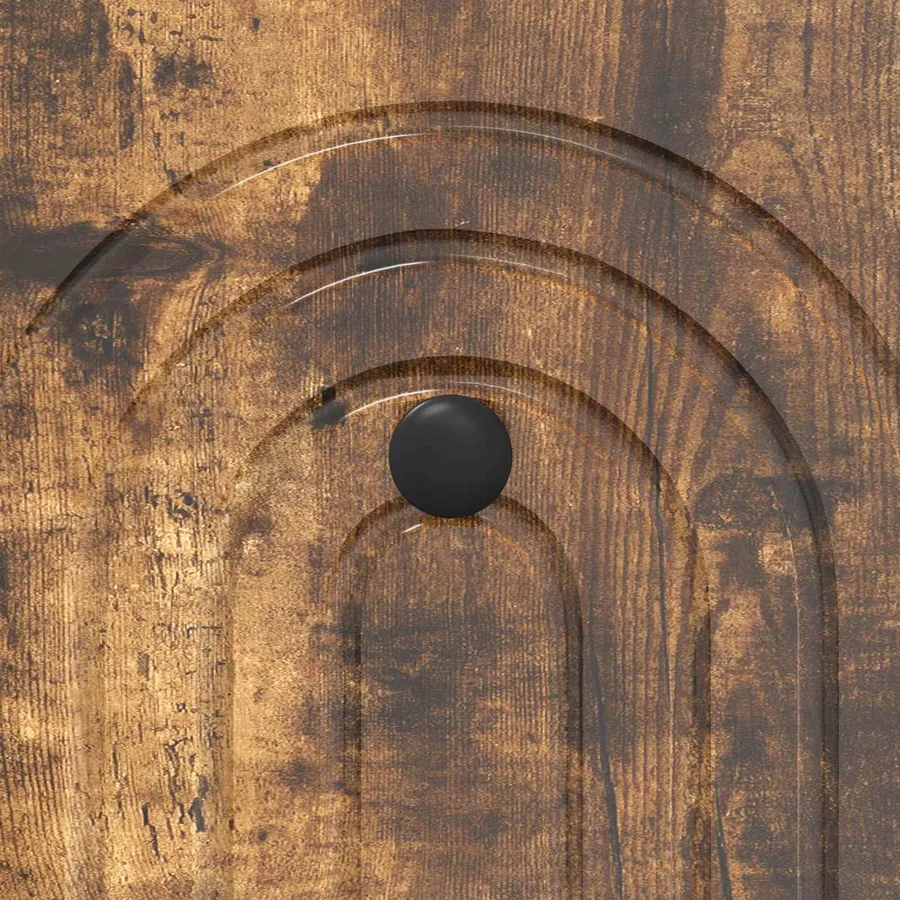 Armoire à tiroirs Chêne fumé 66 x 34,5 x 90 cm - 9