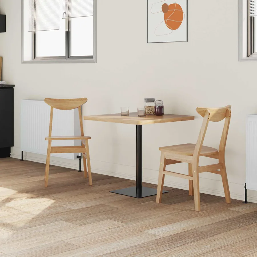 Chaises de salle à manger 2 pcs Naturel 42 x 47.5 x 81 cm - 3