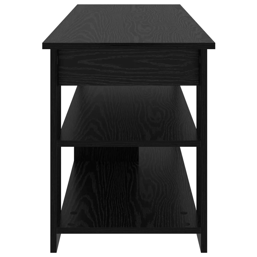 Support de télévision Chêne noir 100 x 40 x 50 cm - 6
