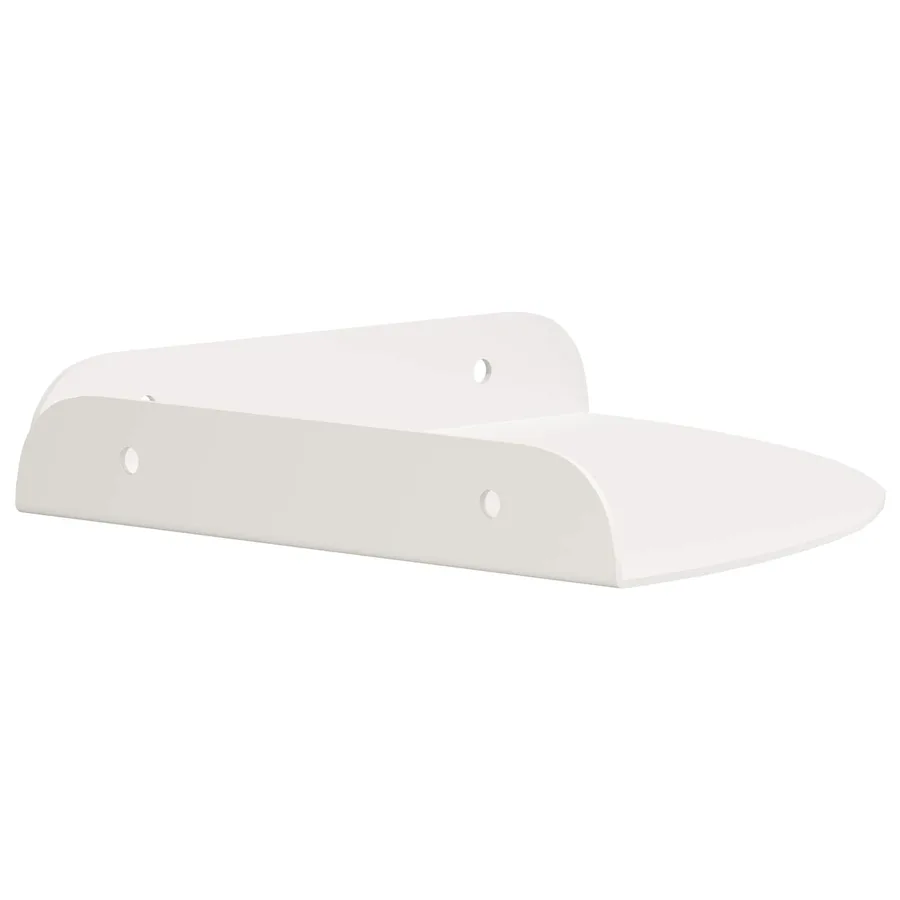 Étagère flottante avec étagère 4 pcs Blanc 18 x 18 x 2 cm - 6