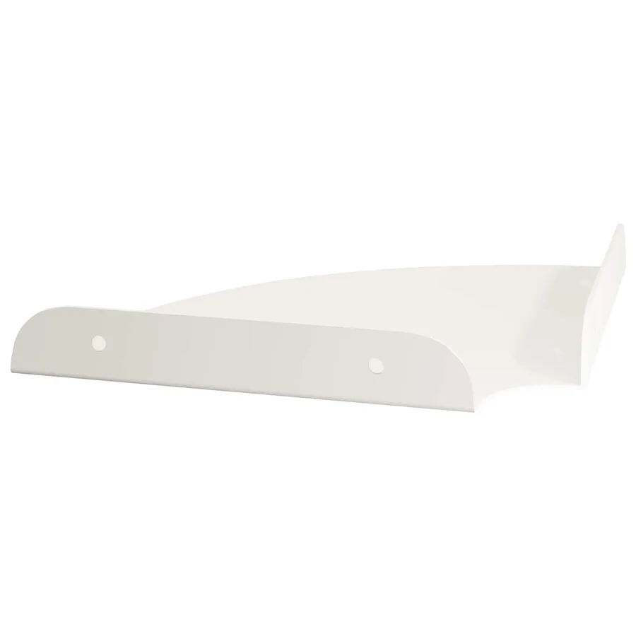 Étagère flottante avec étagère 4 pcs Blanc 18 x 18 x 2 cm - 7