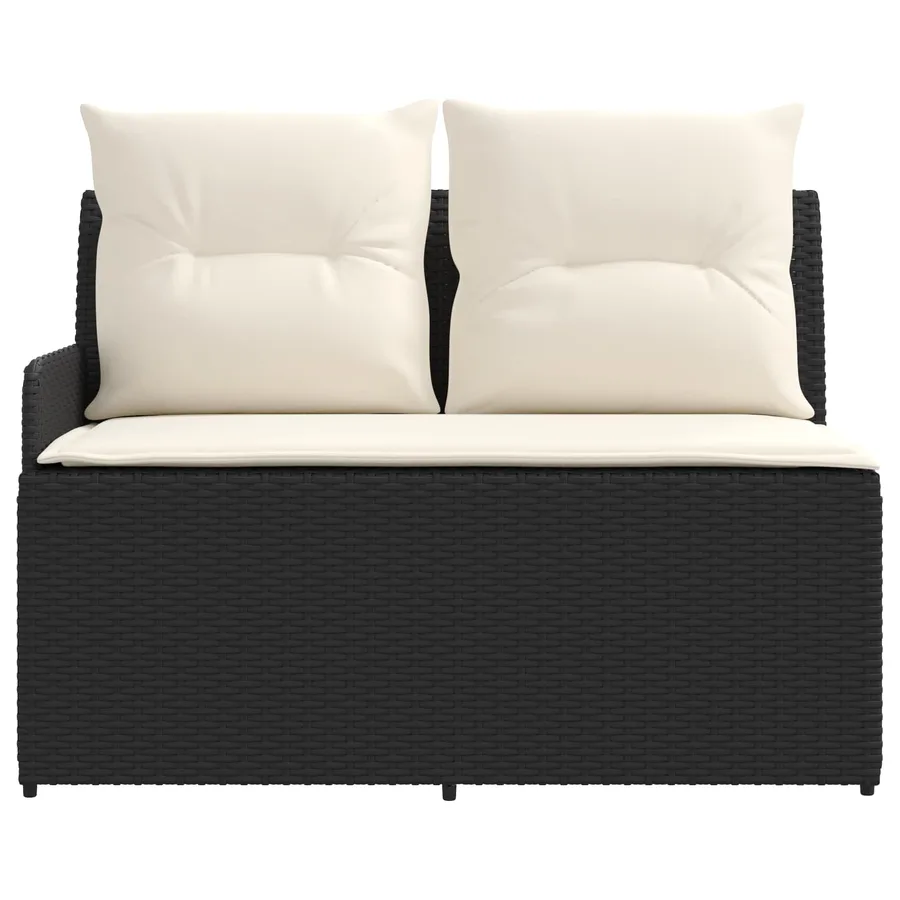 Canapé de jardin avec accoudoirs et table relevable 2 Pièce - 7