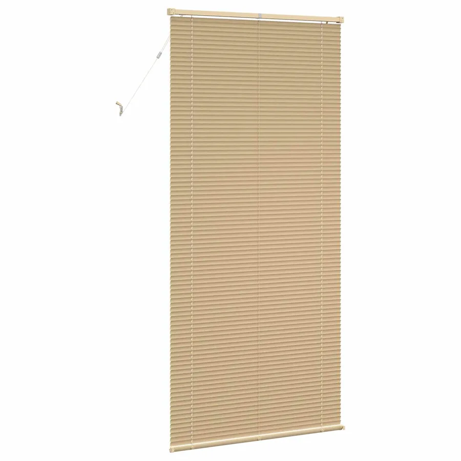 Store Vénitien Marron clair avec motif 213 x 100 cm 25 mm PVC - 6