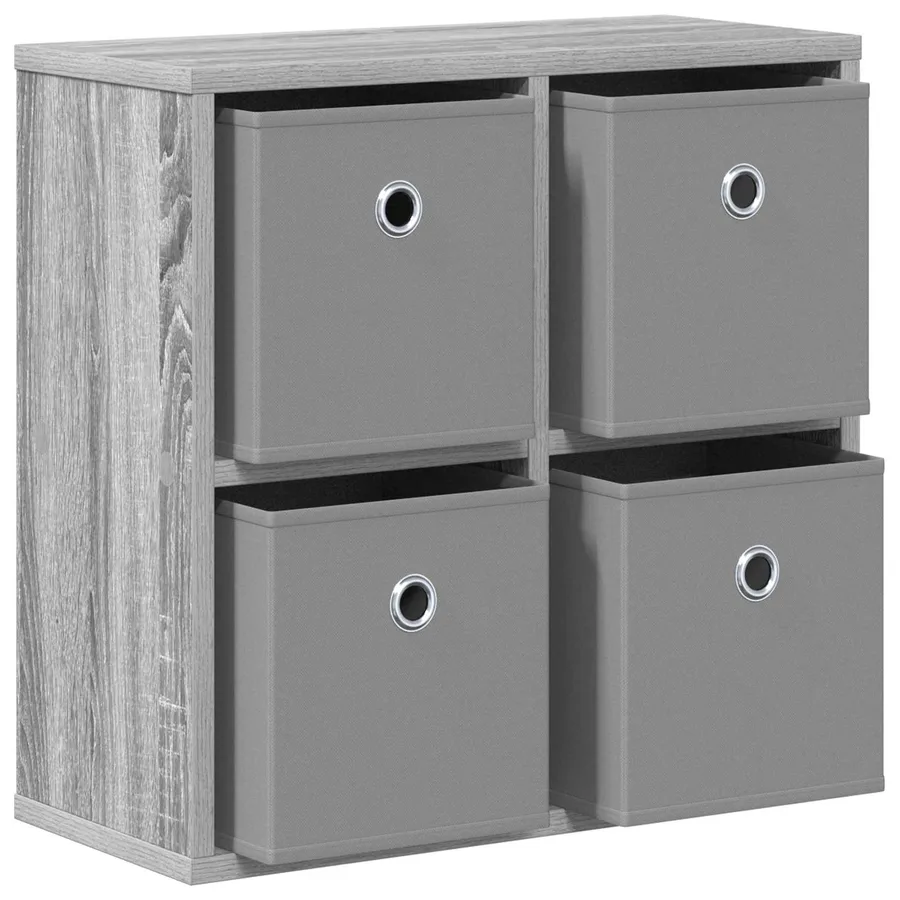 Buffet avec tiroir Gris Sonoma 49,5 x 22 x 47 cm - 5