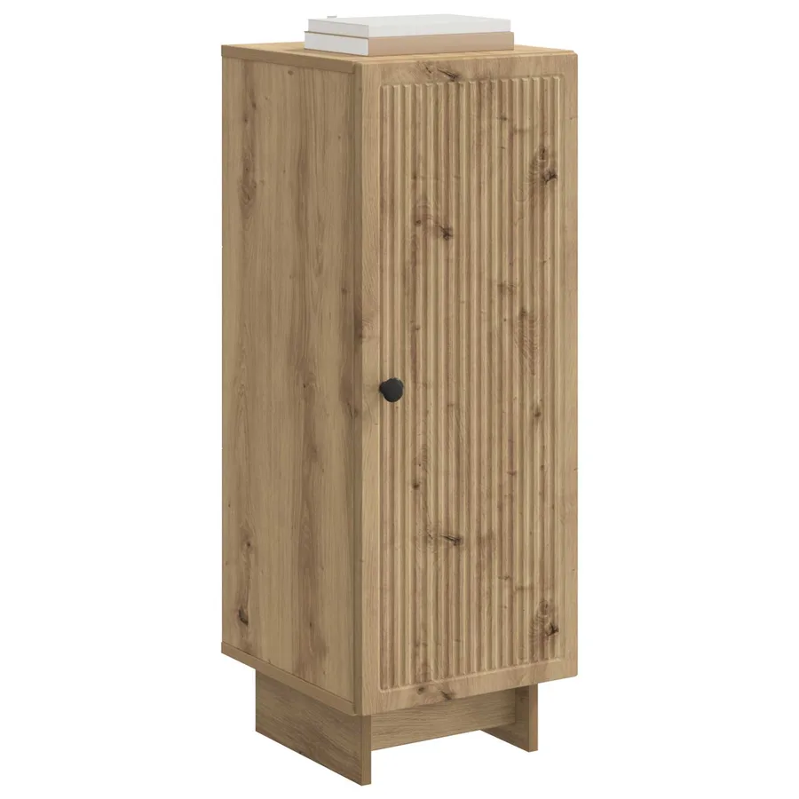 Buffet Chêne artisanal 33 x 34,5 x 90 cm Bois d'ingénierie - 3