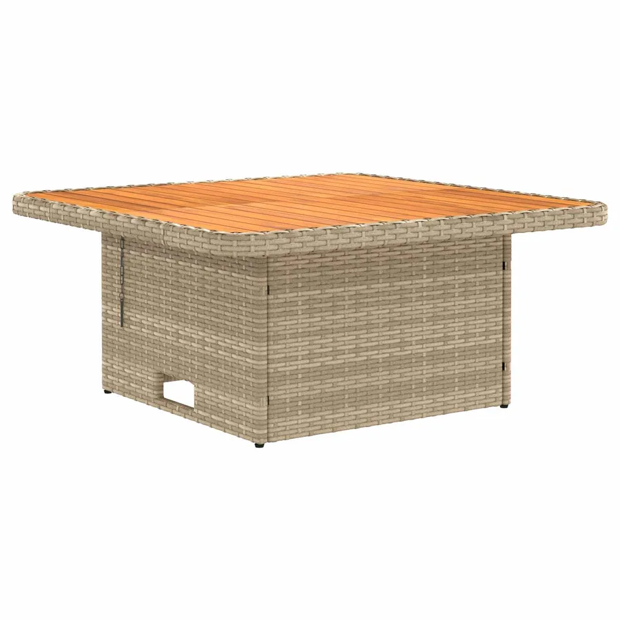 Canapé de jardin avec accoudoirs et table relevable 2 Pièce - 6