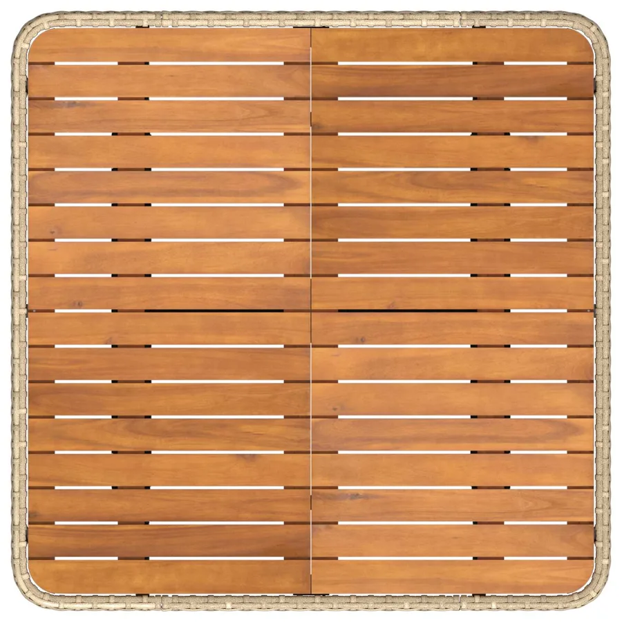 Canapé de jardin avec accoudoirs et table relevable 2 Pièce - 9