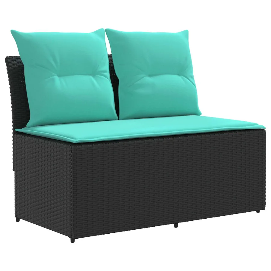 2 Pièce Canapé du milieu de jardin avec table relevable - 5