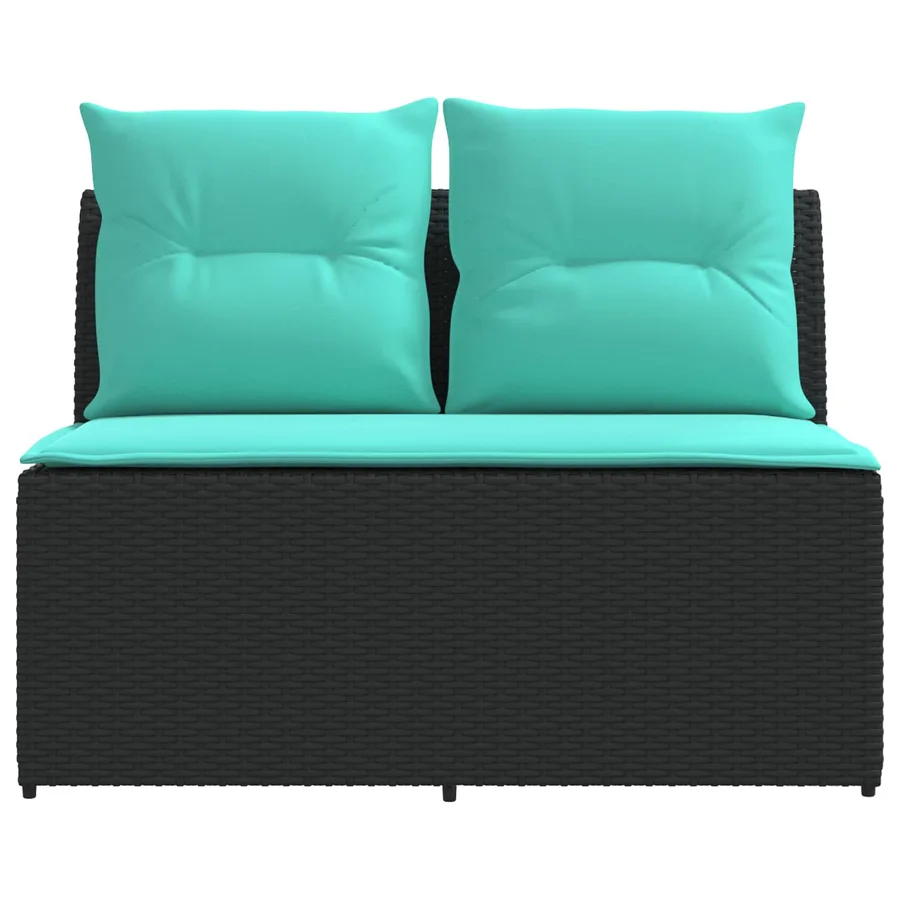 2 Pièce Canapé du milieu de jardin avec table relevable - 7