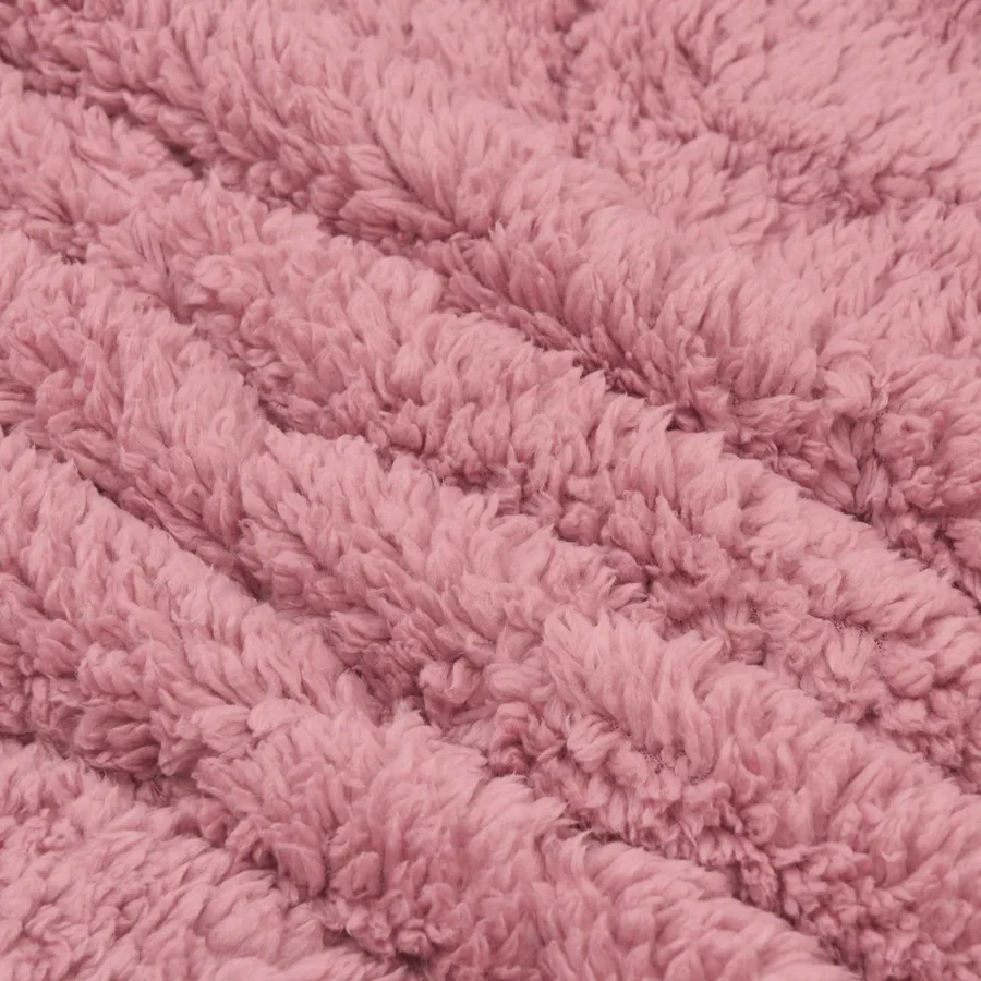 Duvet d'été simple Matelassé Rose 200 x 200 cm - 6