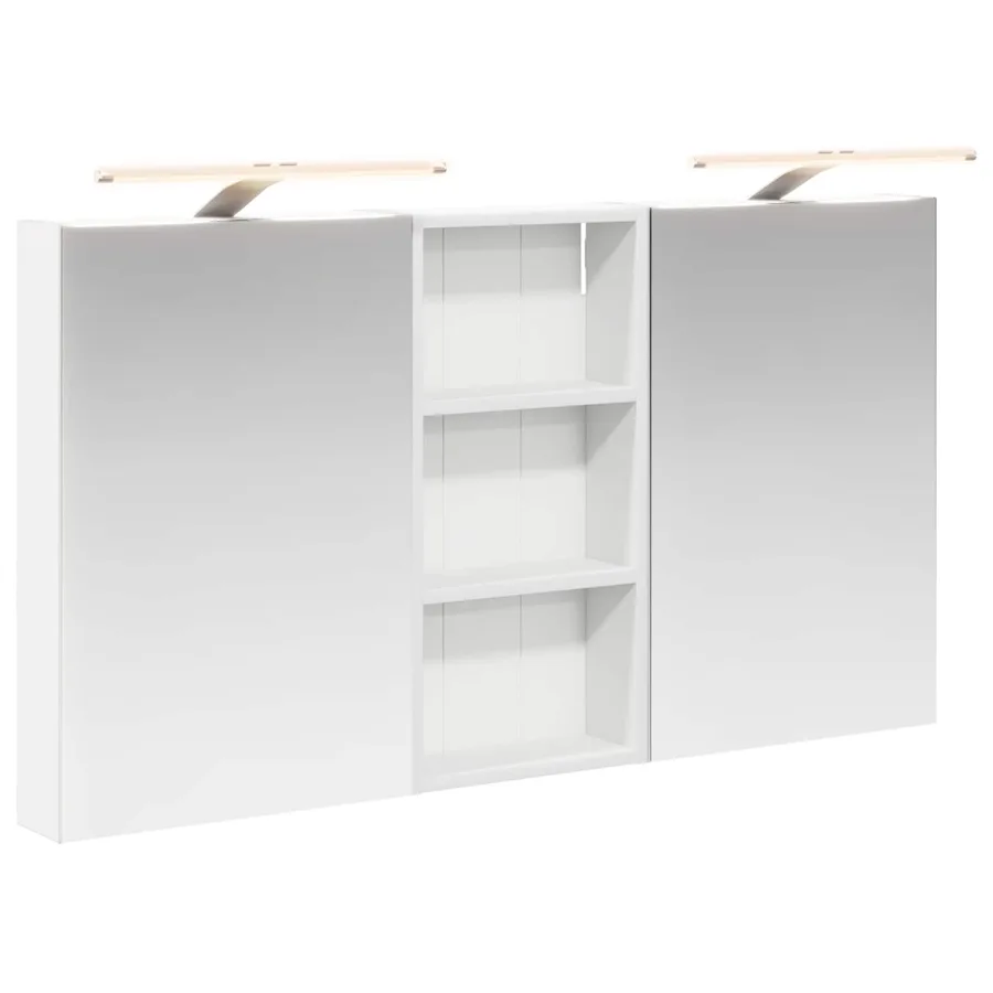 Ensemble de Meubles de Salle de Bain 3 pcs 110 x 10,5 x 60,5 cm - 2