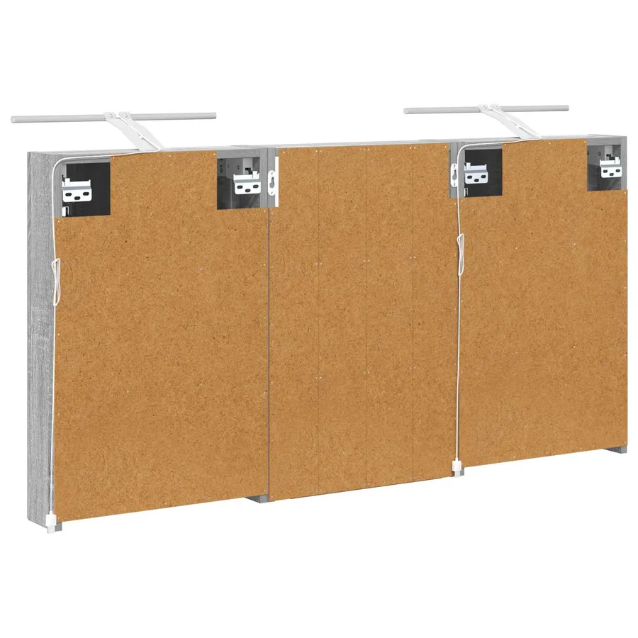 Ensemble de Meubles de Salle de Bain 3 pcs 120 x 10,5 x 60,5 cm - 9