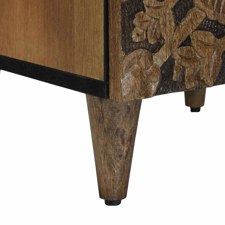 Armoire de salle de bain avec stockage Marron 38 x 33,5 x 58 cm - 8