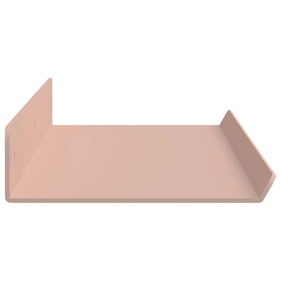 Étagère flottante 4 pcs Rose 60 x 8,5 x 2,5 cm Acier - 6