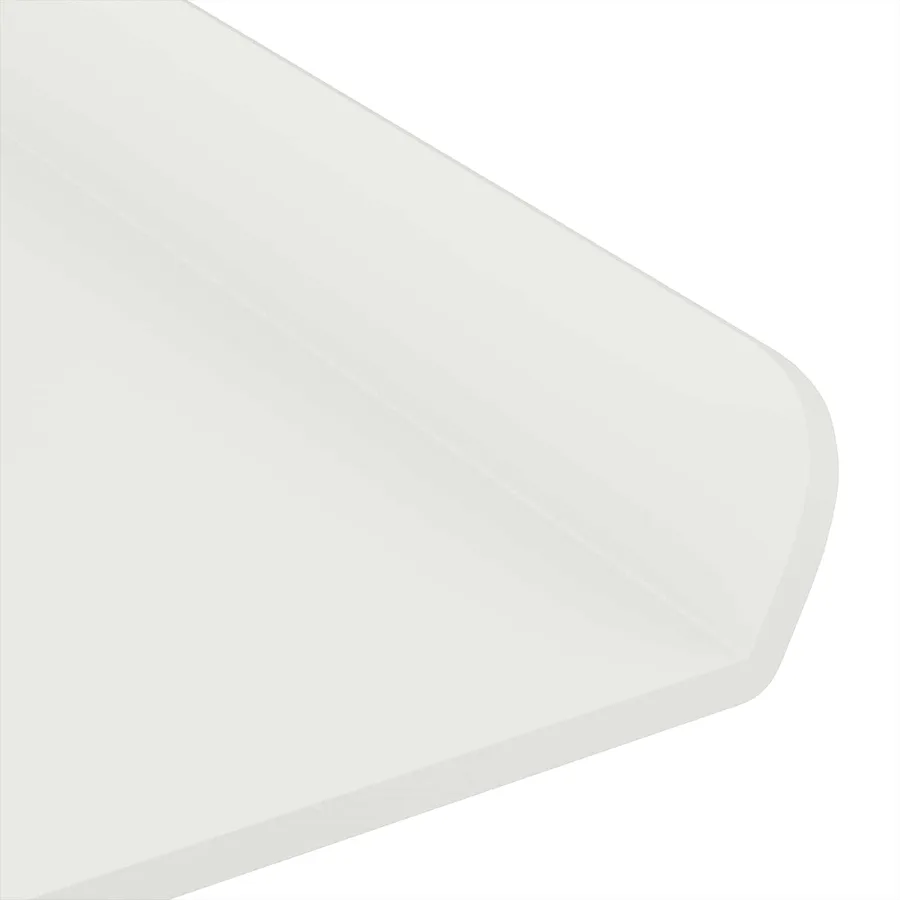 Étagère flottante 2 pcs Blanc 80 x 9 x 2,5 cm Acier - 9