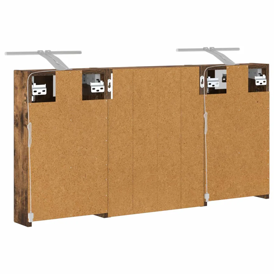 Ensemble de Meubles de Salle de Bain 3 pcs 100 x 10,5 x 50 cm - 9