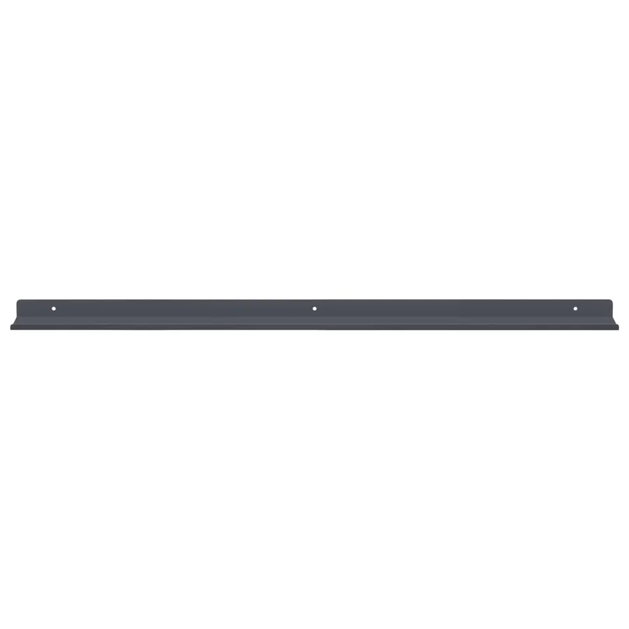 Étagère flottante 4 pcs Anthracite 80 x 9 x 2,5 cm Acier - 5