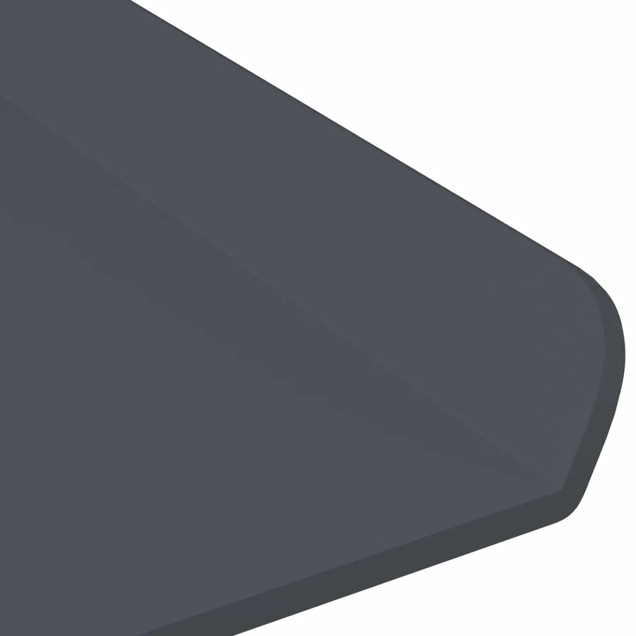 Étagère flottante 4 pcs Anthracite 80 x 9 x 2,5 cm Acier - 9