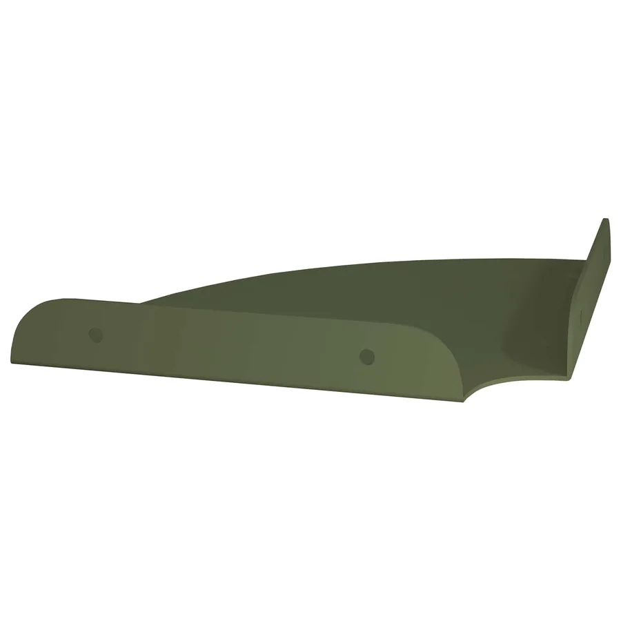 Étagère flottante avec étagère 4 pcs Vert olive 18 x 18 x 2 cm - 7