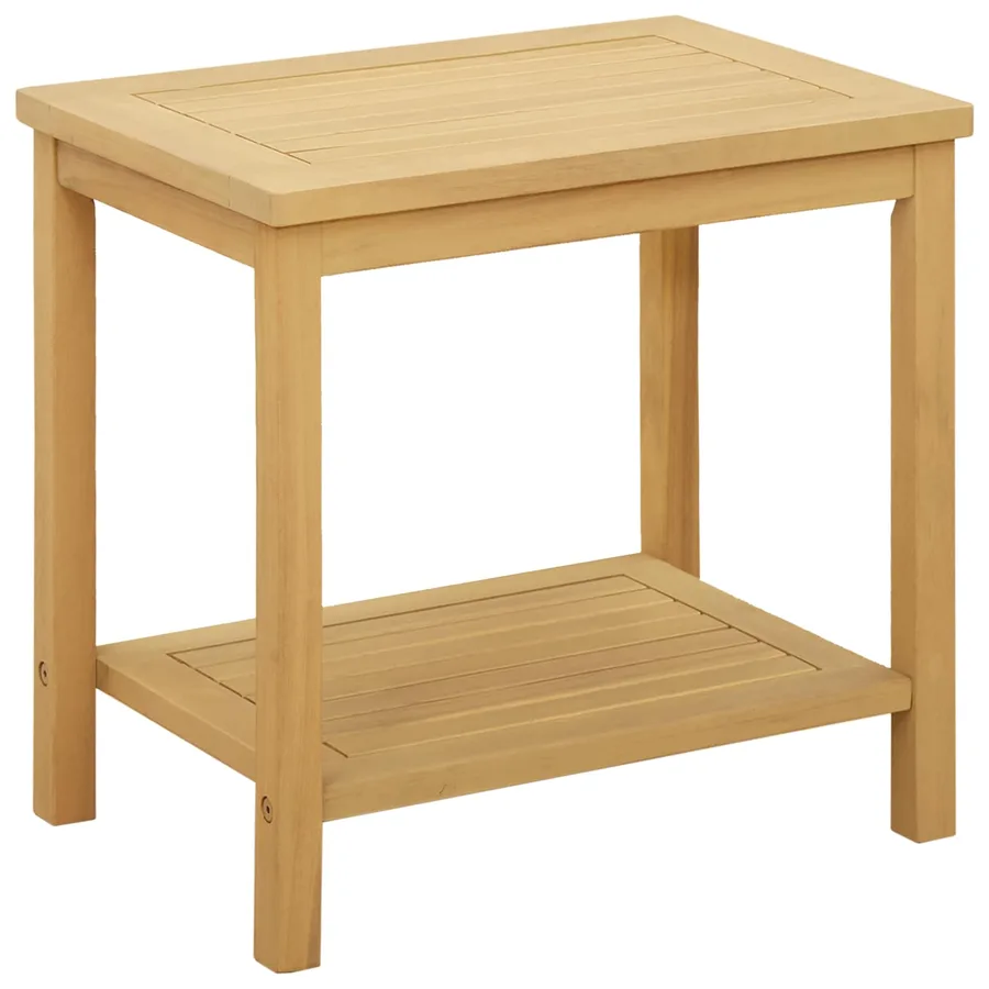 Table d'appoint Huile Naturelle 50 x 35 x 45 cm - 6
