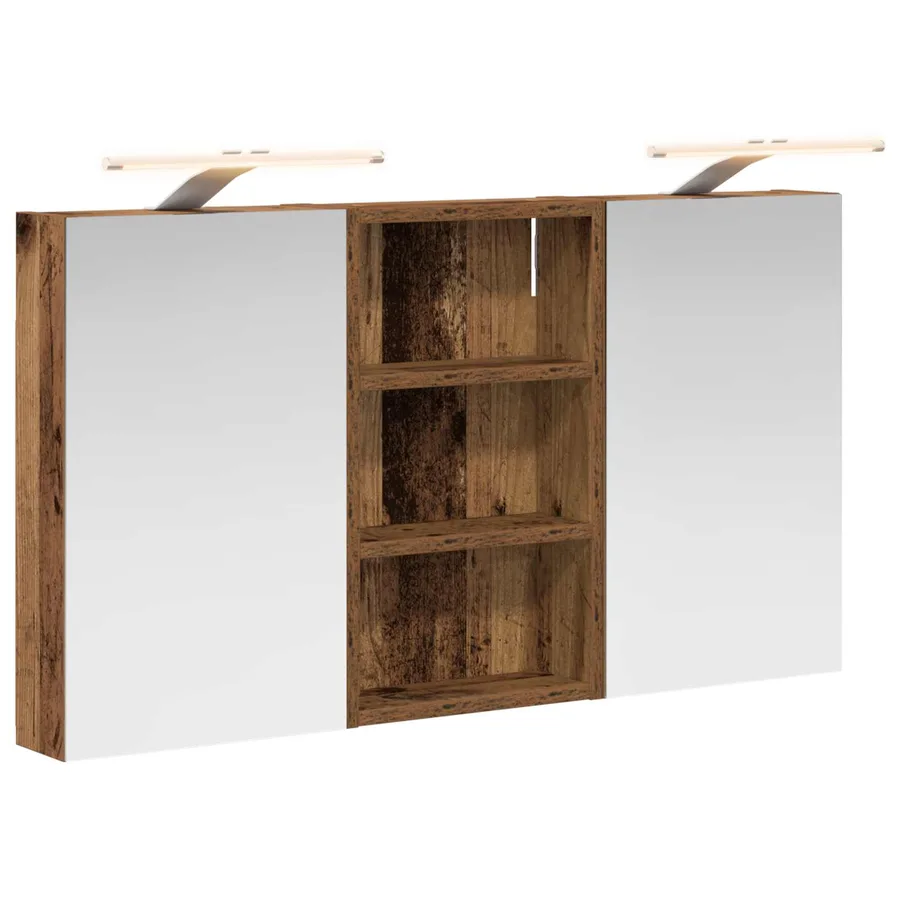 Ensemble de Meubles de Salle de Bain 3 pcs 90 x 10,5 x 50 cm - 2