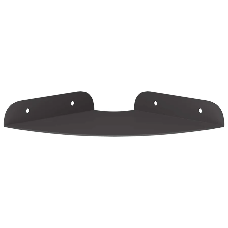 Étagère flottante avec étagère 2 pcs Noir 15 x 15 x 2 cm - 5