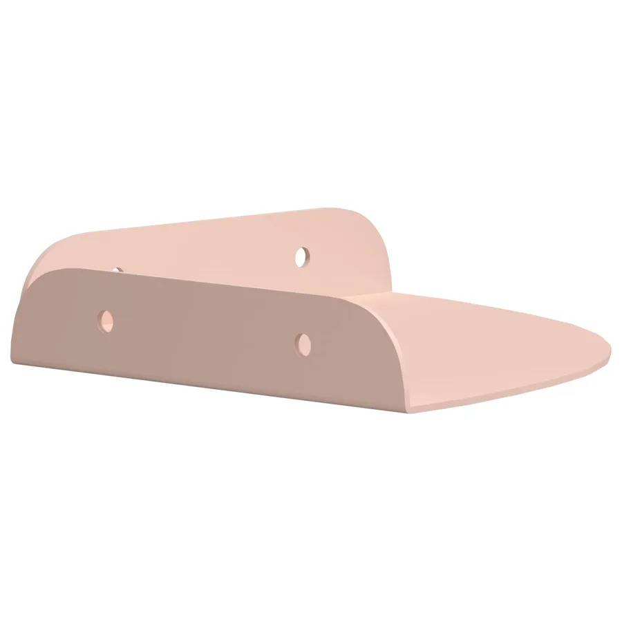 Étagère flottante avec étagère 2 pcs Rose 15 x 15 x 2 cm - 6