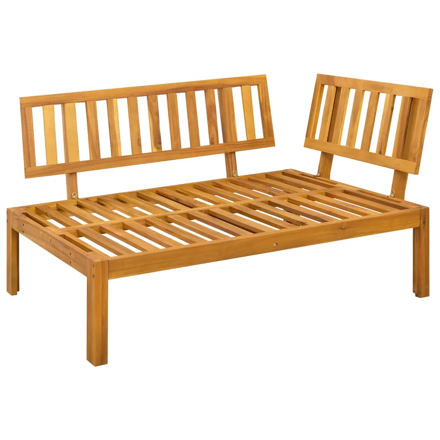 Unité du canapé en palette de jardin 2 Pièce - 5