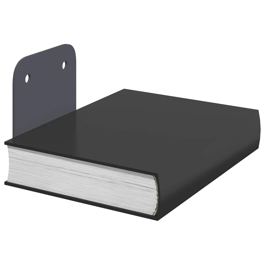 Étagère flottante 4 pcs Anthracite 6 x 10,8 x 6,6 cm - 3