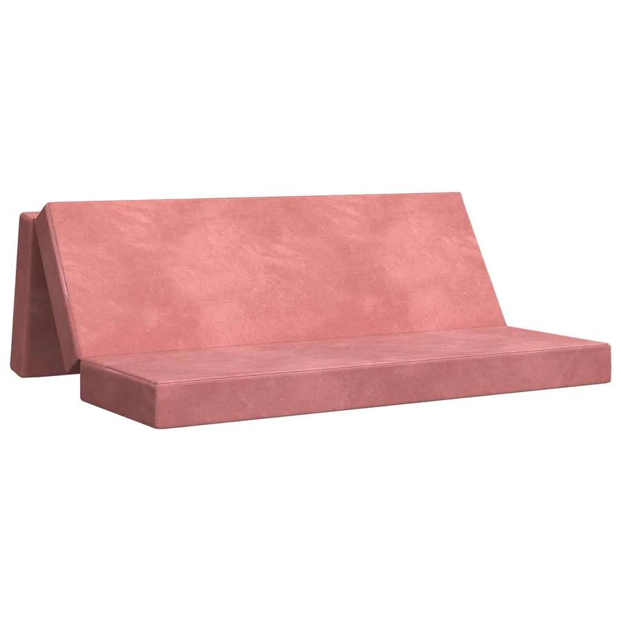 Canapé-lit pliable 200 x 67 x 45 cm Rose - 2