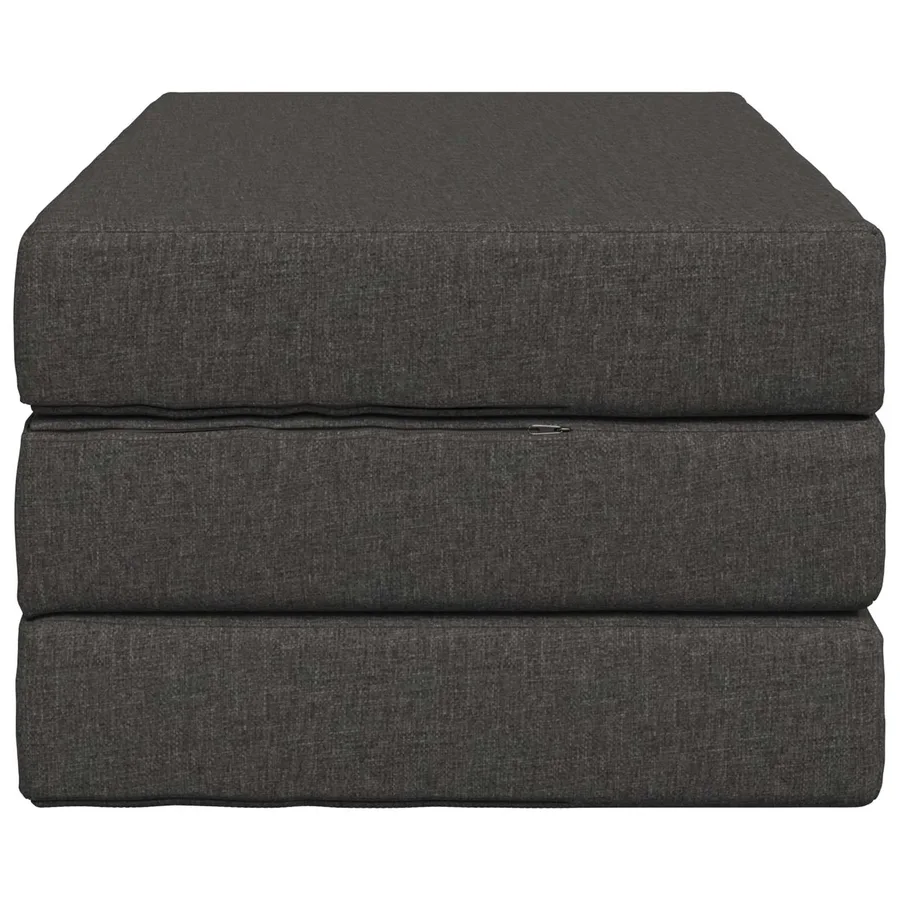 Canapé-lit pliable 100 x 67 x 45 cm Gris foncé - 4