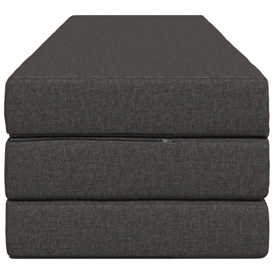 Canapé-lit pliable 180 x 67 x 45 cm Gris foncé - 4