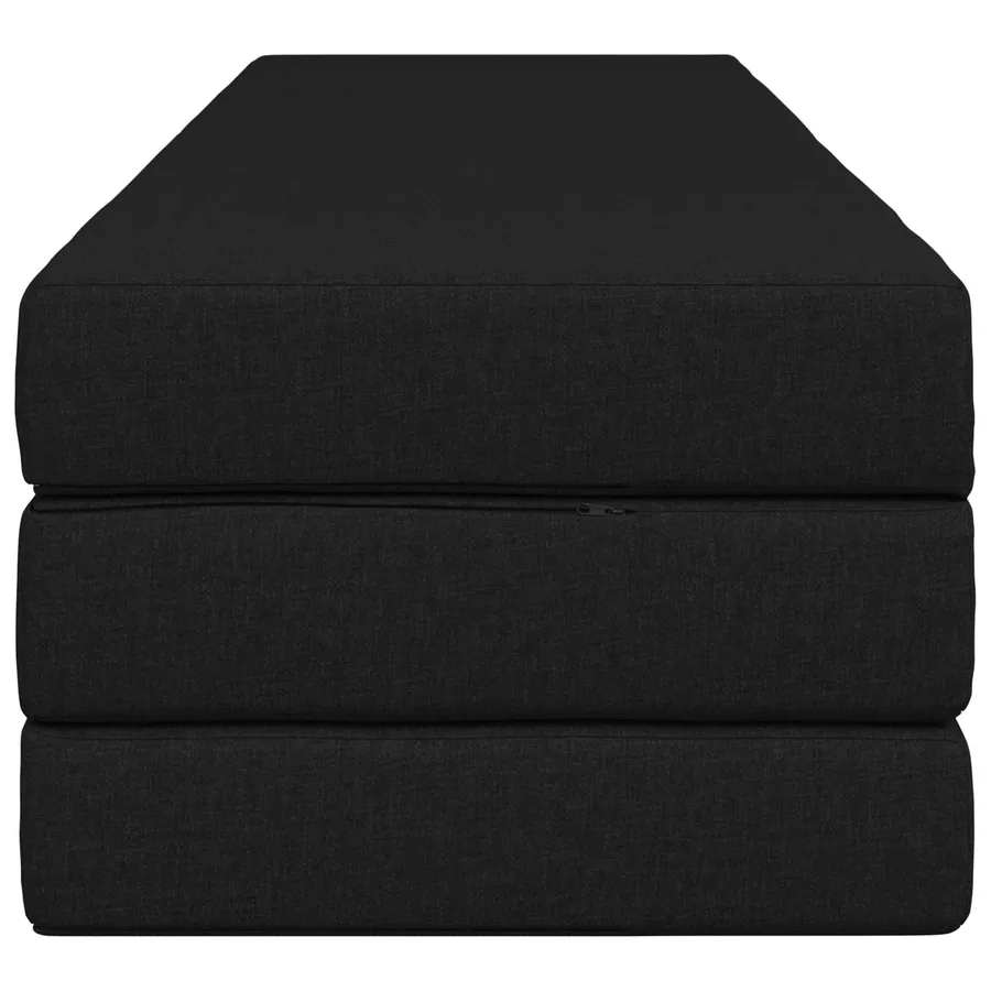 Canapé-lit pliable 200 x 67 x 45 cm Noir - 4