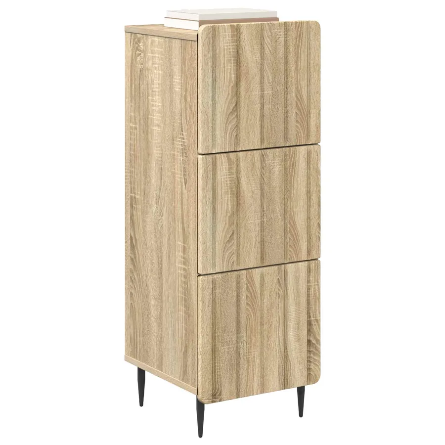 Armoire à tiroirs Chêne Sonoma 33 x 34,5 x 92 cm - 3