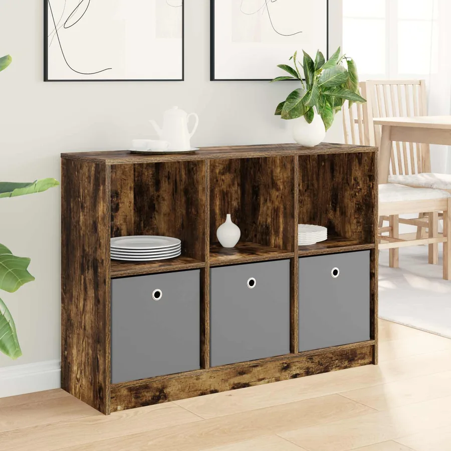Buffet avec tiroir Chêne fumé 102 x 32 x 73,5 cm