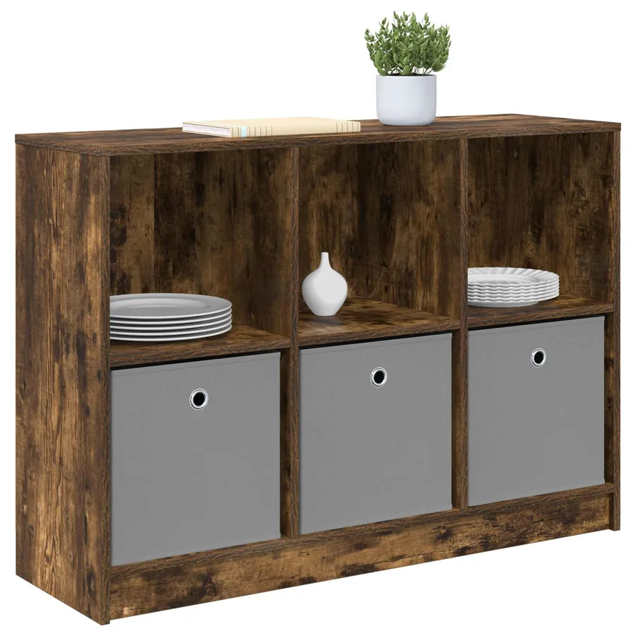 Buffet avec tiroir Chêne fumé 102 x 32 x 73,5 cm - 3