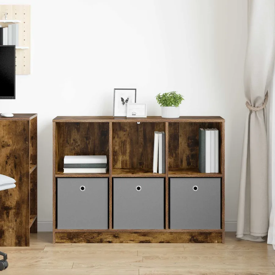 Buffet avec tiroir Chêne fumé 102 x 32 x 73,5 cm - 4