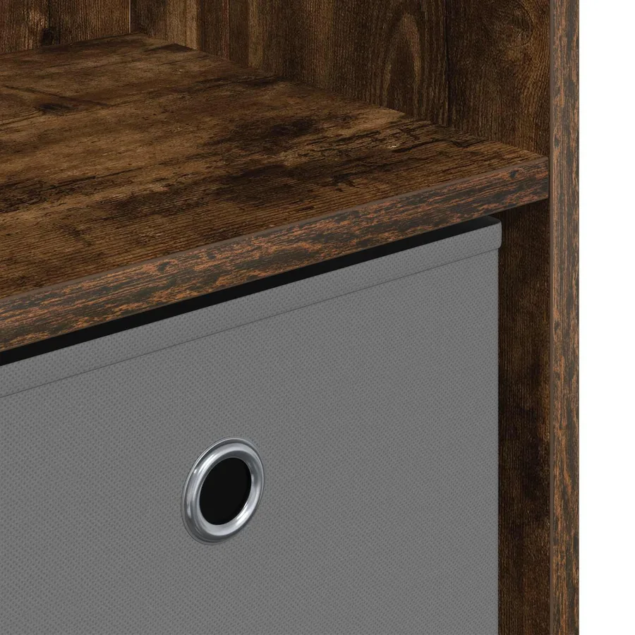 Buffet avec tiroir Chêne fumé 102 x 32 x 73,5 cm - 8