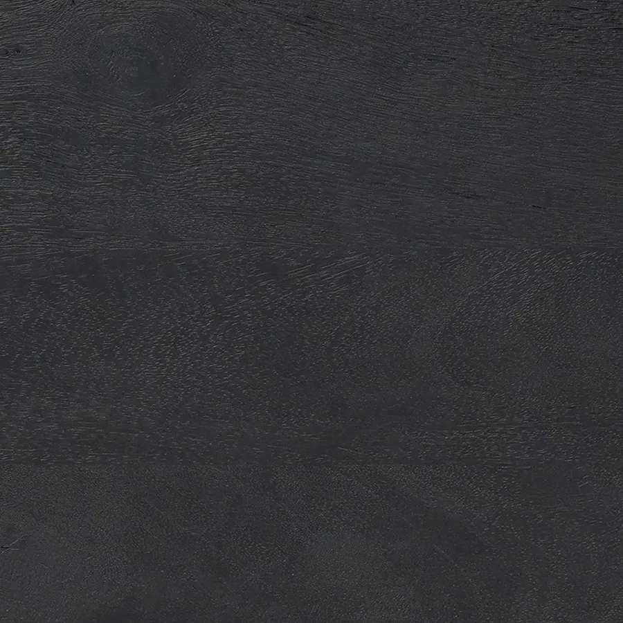 Table de chevet faite main Noir 40 x 30 x 20 cm - 13