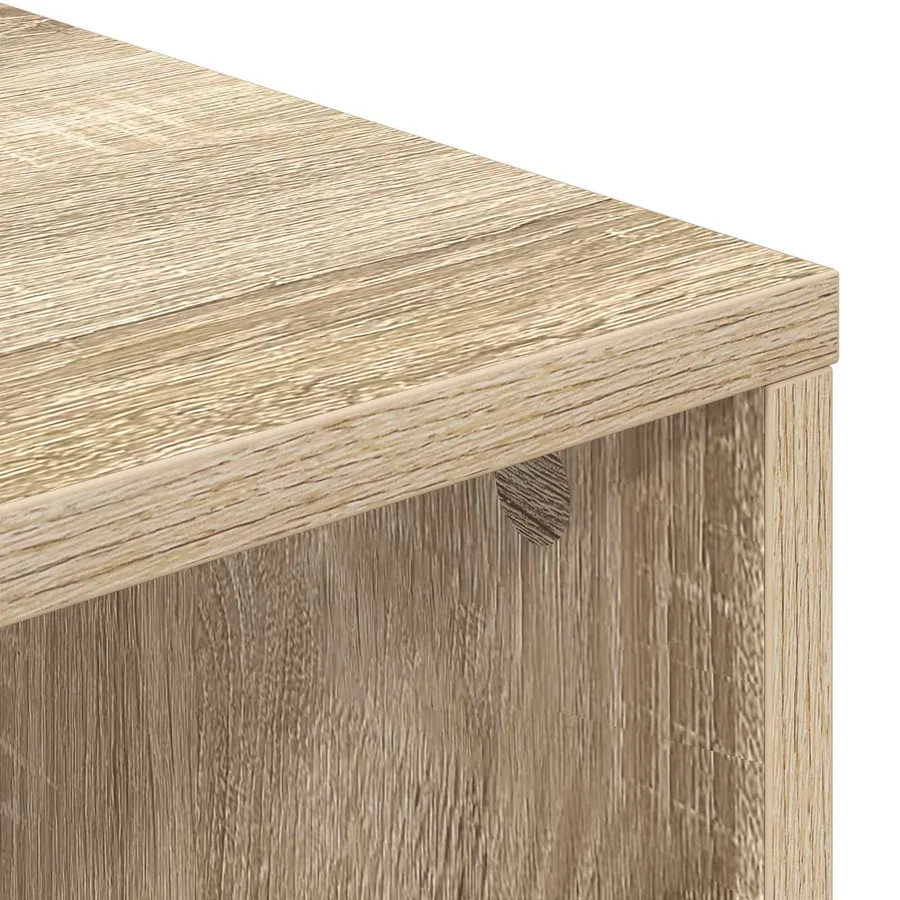 Buffet avec tiroir Chêne Sonoma 88,5 x 29 x 84,5 cm - 9
