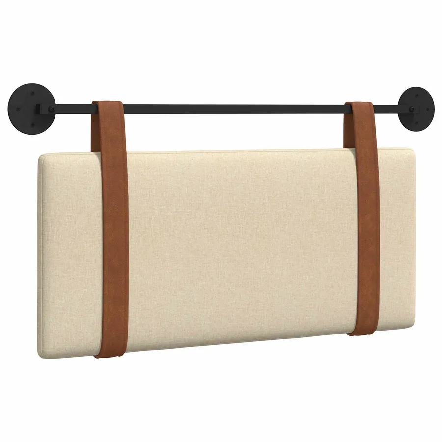 Tête de lit suspendue Crème PU antique - 2