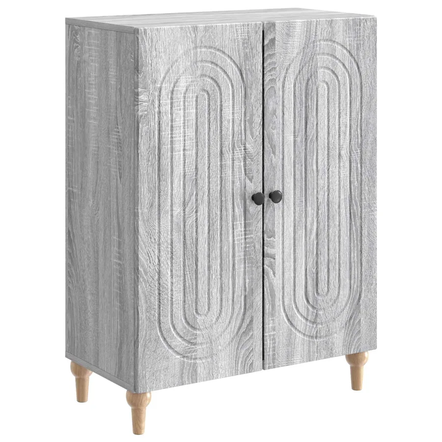 Buffet Sonoma gris 66 x 34,5 x 90 cm Bois d'ingénierie - 2