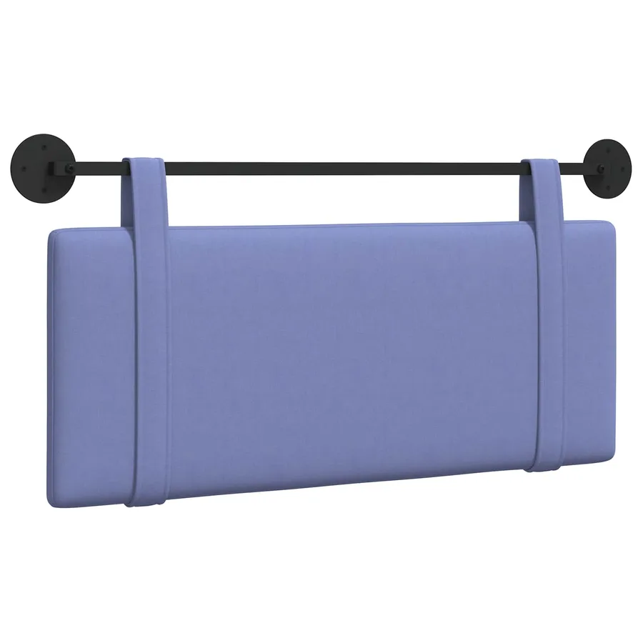 Tête de lit suspendue Bleu denim Tissu - 2
