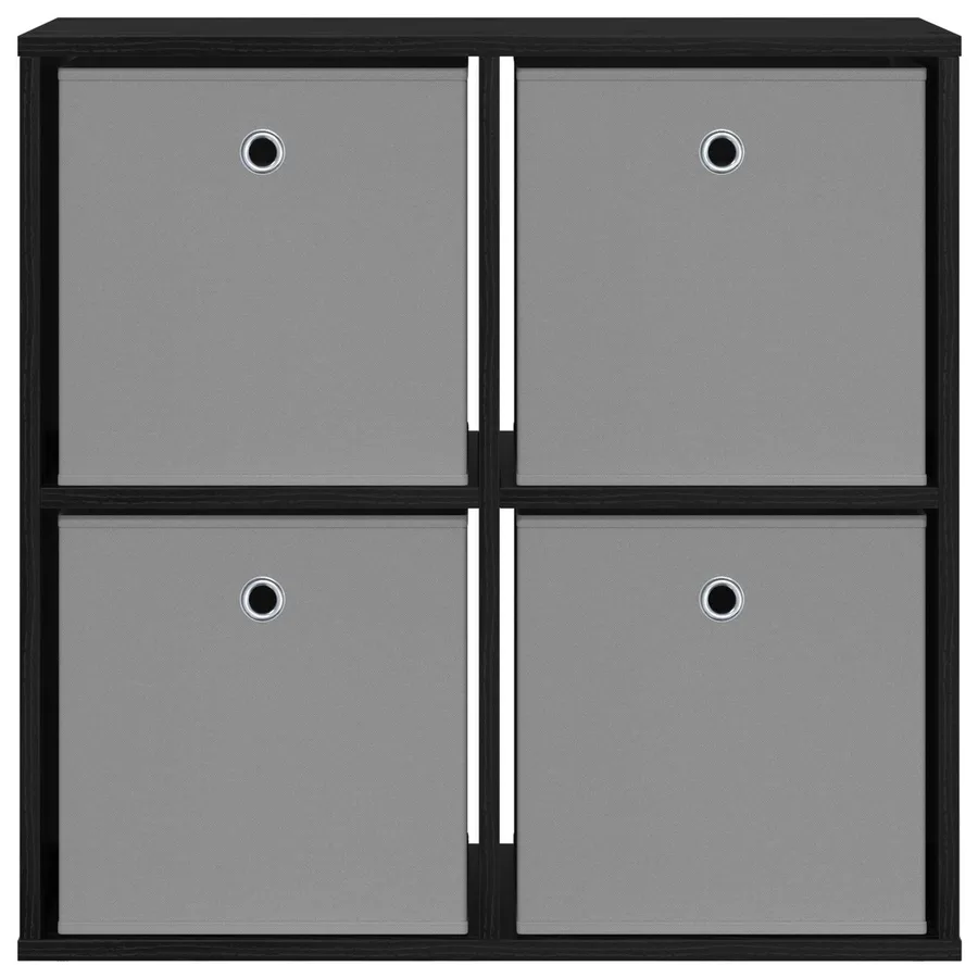 Buffet avec tiroir Chêne noir 68,5 x 32 x 67 cm - 6