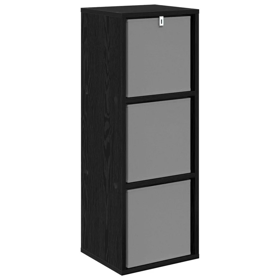 Buffet avec tiroir Chêne noir 30,5 x 27 x 84,5 cm - 7